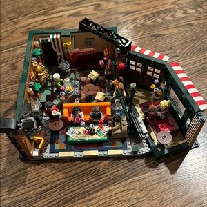 Colorful LEGO Friends Central Perk Set